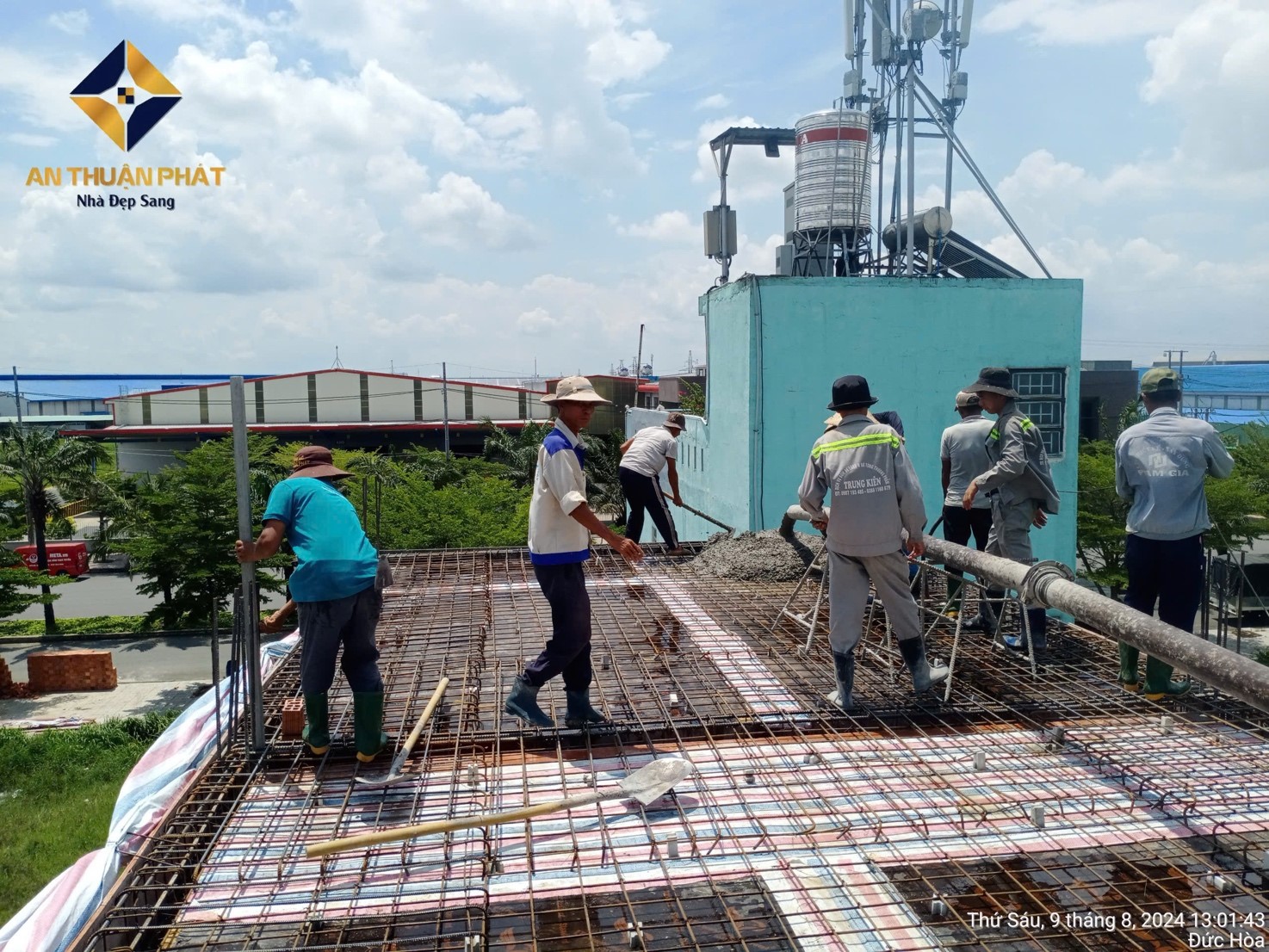 Đơn giá xây nhà Long An cạnh tranh